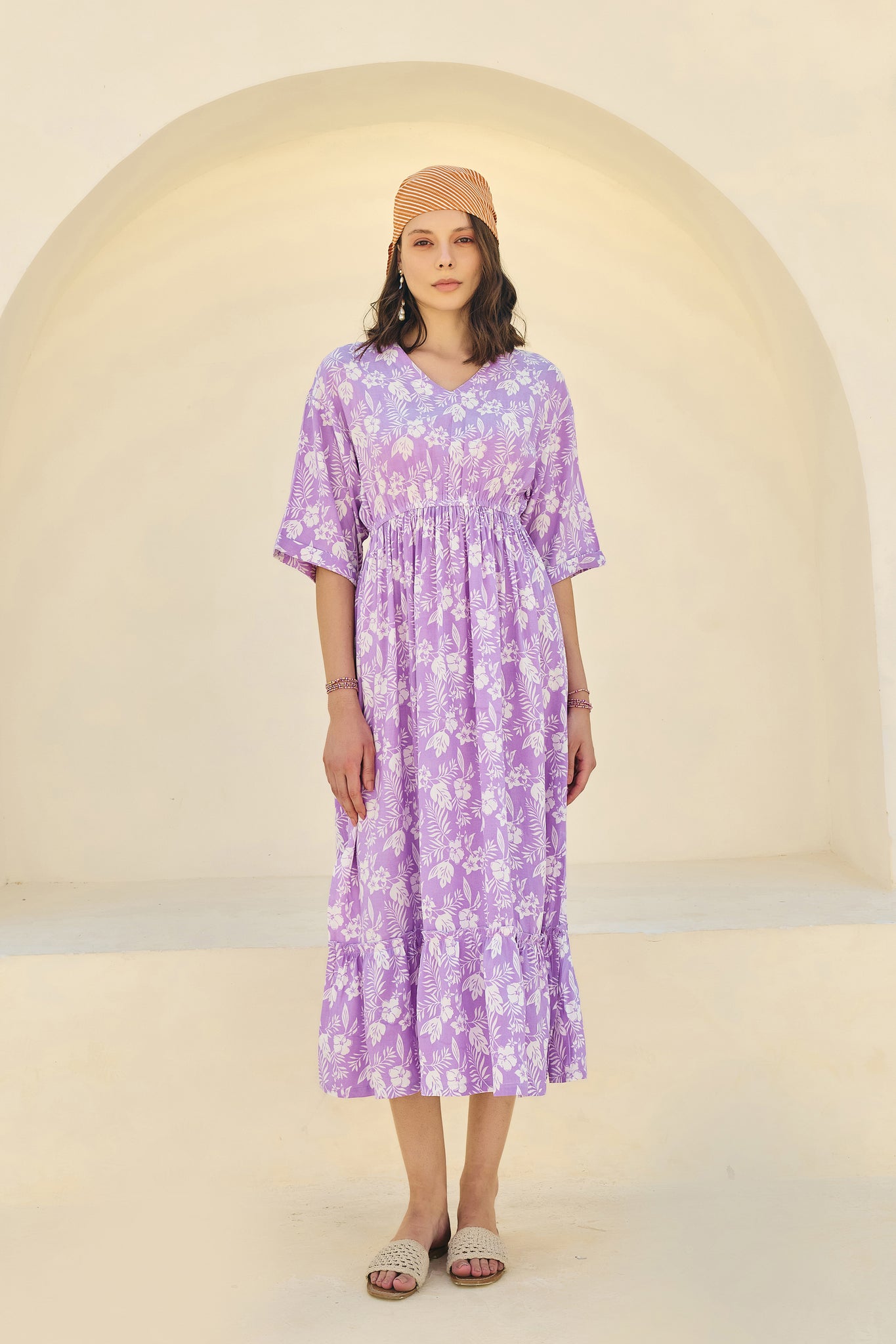 Lavender Long Dress